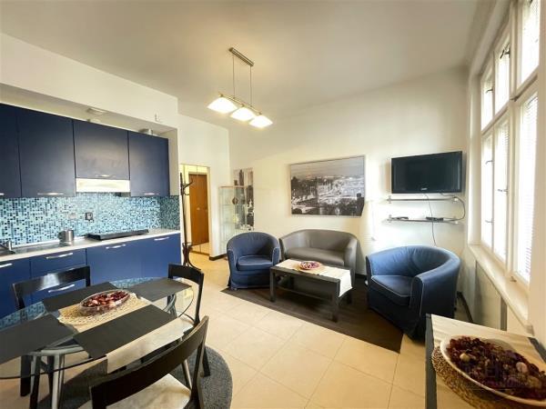 Pronájem, pěkný zařízený byt 2+kk, Cimburkova, Praha 3