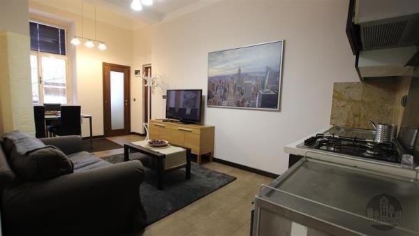 Pronájem, pěkný zařízený byt 3+kk, Řipská, Praha 2  Vinohrady, 2 ložnice, metro Jiřího z Poděbrad